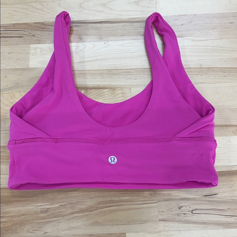 Lululemon Hot Pink Sports Bra - Picture 2 of 2